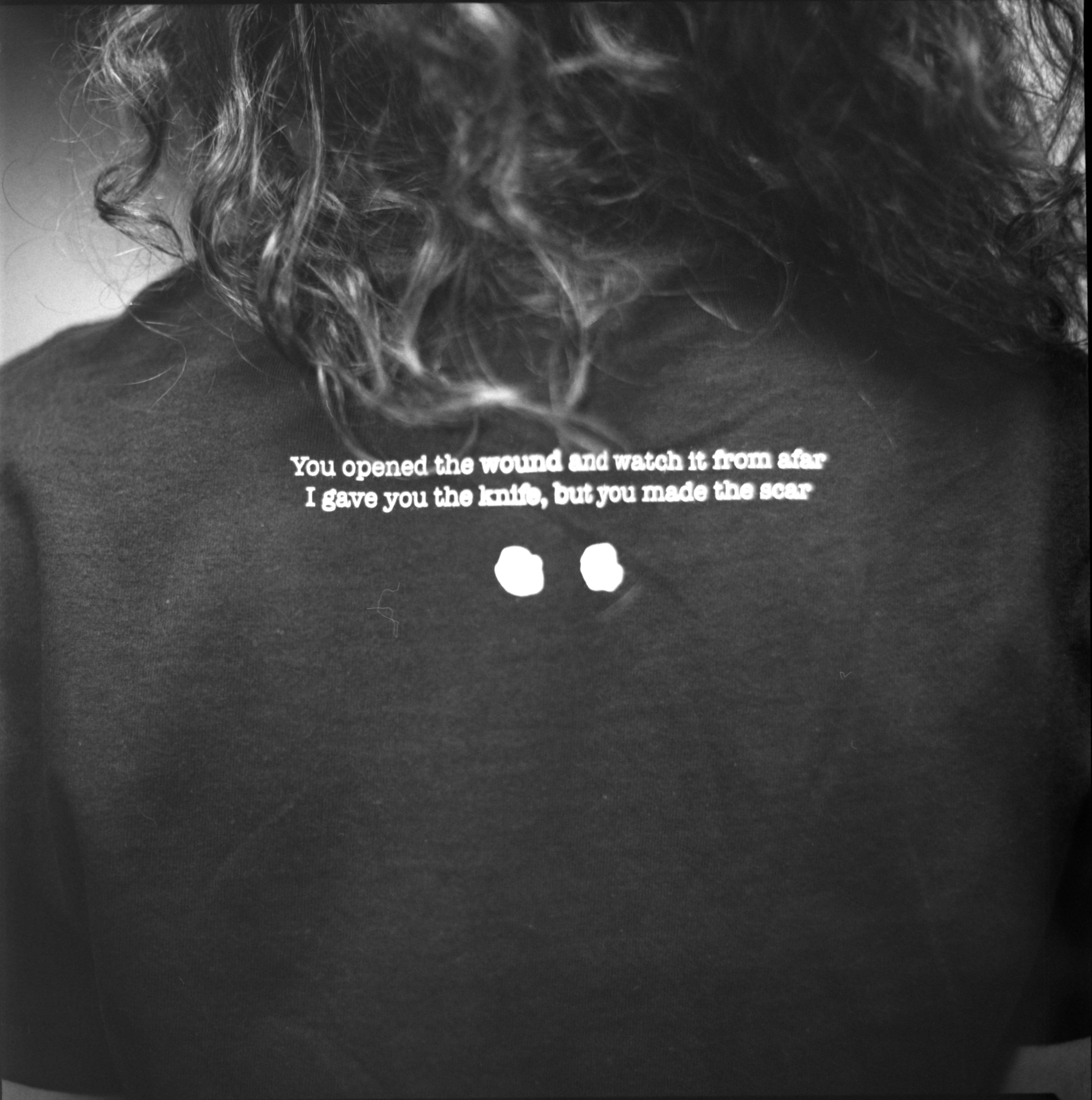 Back with text