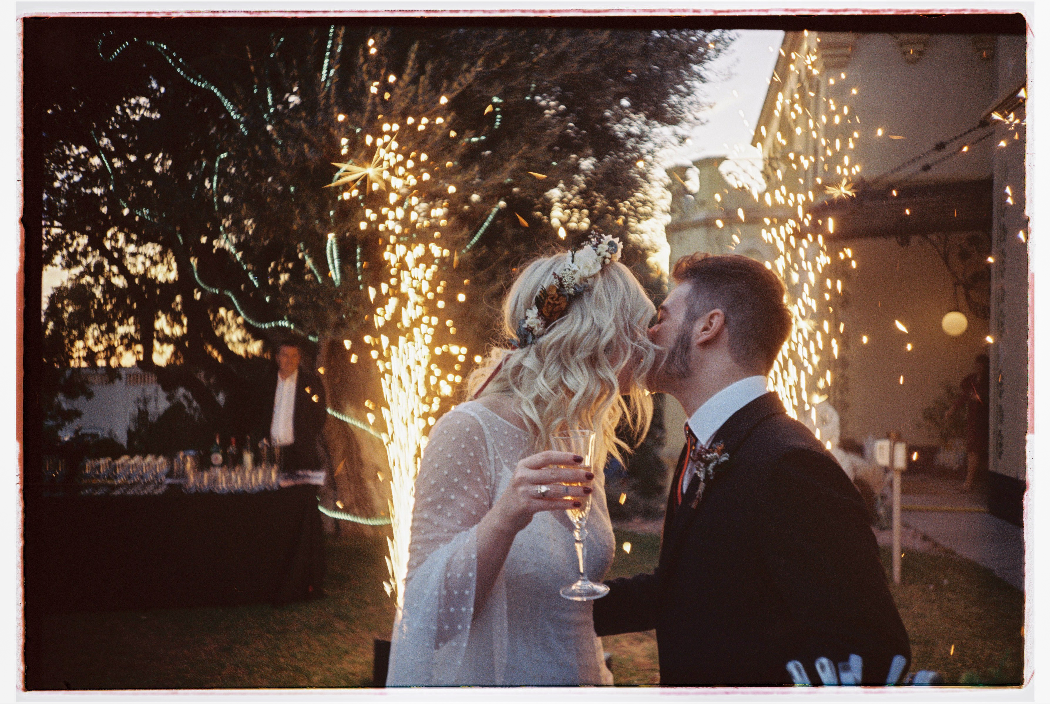 Wedding fireworks